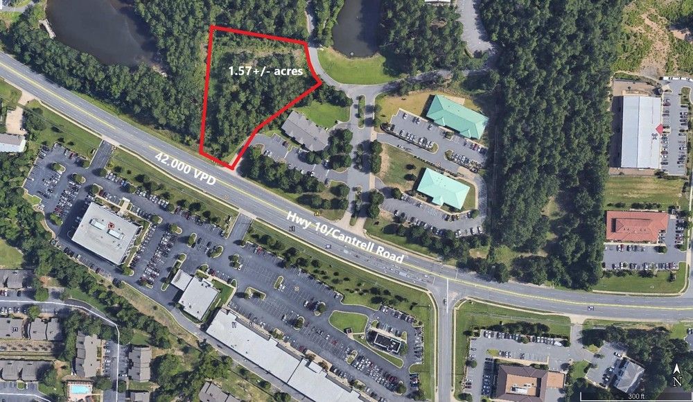 High-traffic Hwy 10 Prime Office Development Property: 12904 Cantrell Rd, Little Rock, AR 72223